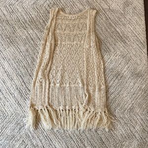 Sleeveless Cardigan